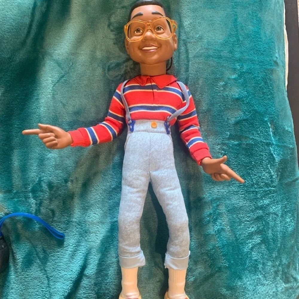 Vintage 1991 Steve Urkel Talking Doll 17” Tall